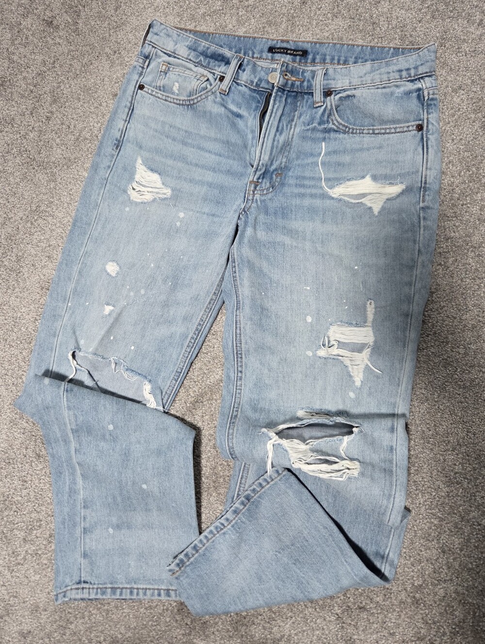 Lucky Brand Mid Rise Boy Jean